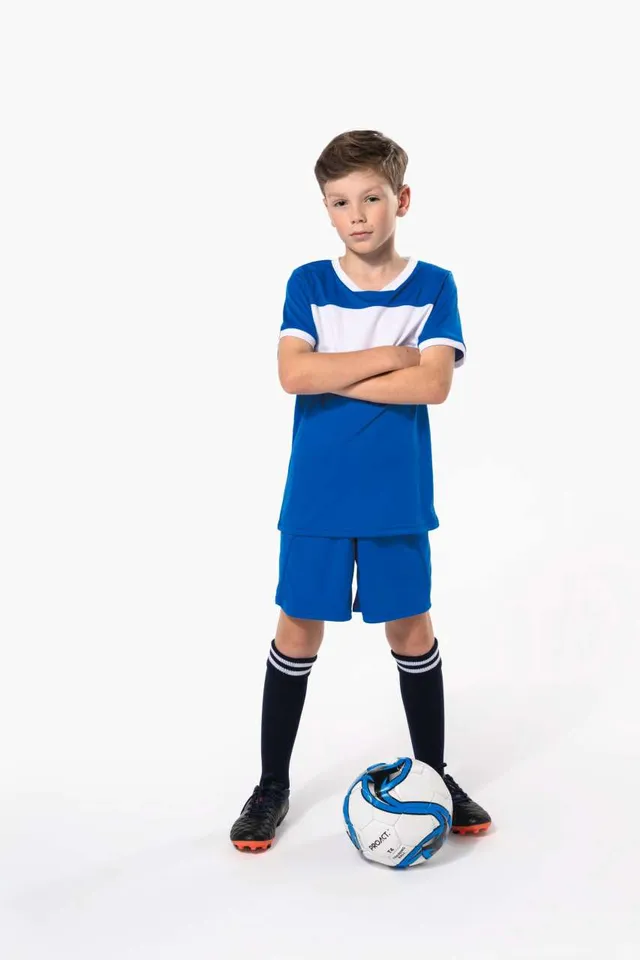 Proact gyermek rövidujjú jersey póló (PA4001), modellen