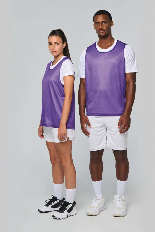 Proact Multi-sport könnyű, hálós megkülönböztető mellény (PA043), modellen
