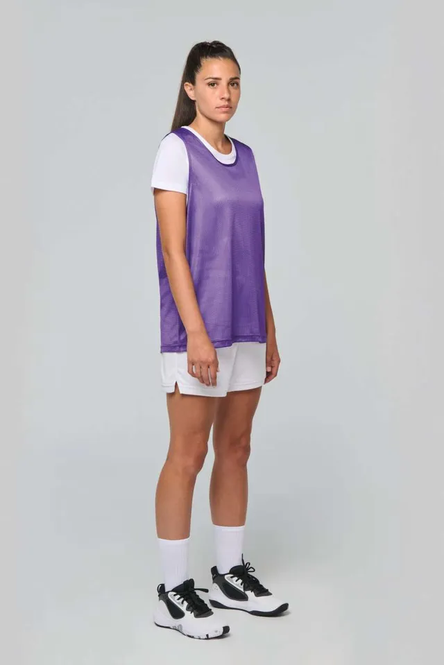 Proact Multi-sport könnyű, hálós megkülönböztető mellény (PA043), modellen