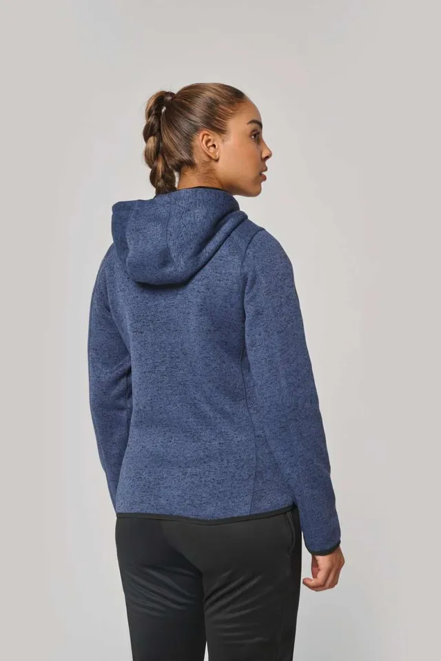Proact női Heather kapucnis dzseki (PA366), modellen