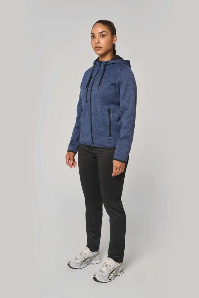 Proact női Heather kapucnis dzseki (PA366), modellen