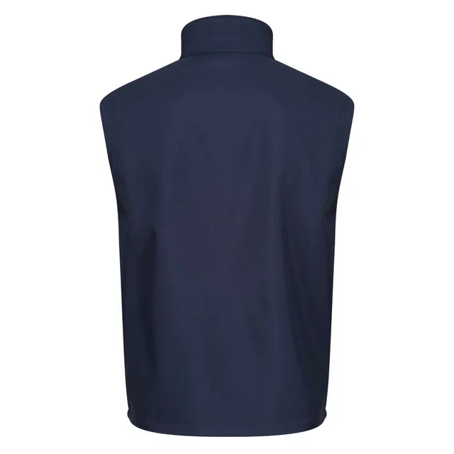 Regatta Ablaze nyomtatható softshell mellény (TRA844), Sötétkék/Franciakék színben