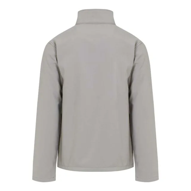 Regatta Ascender 2 Layer férfi softshell dzseki (TRA762), Ásványszürke/Fekete színben