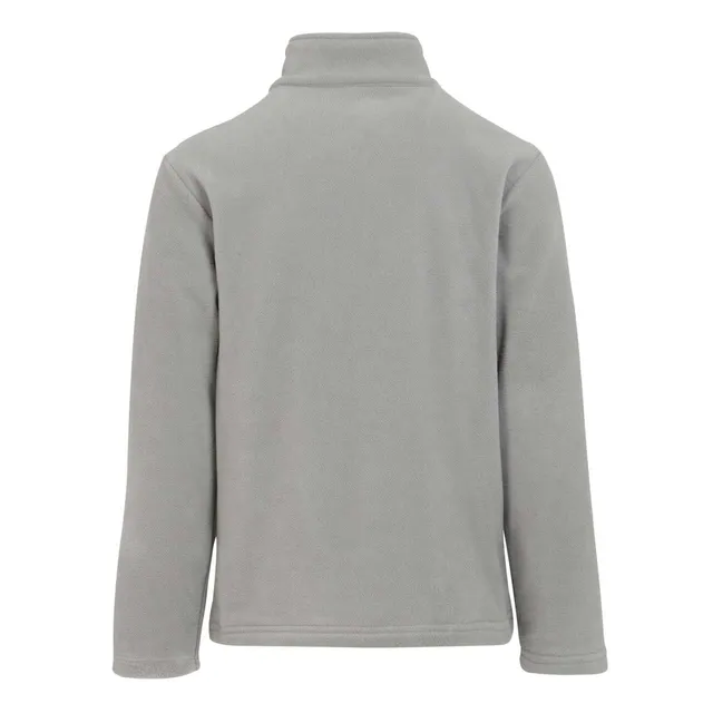 Regatta Ascender Fleece férfi polár felső (TRF725), Ásványszürke/Fekete színben
