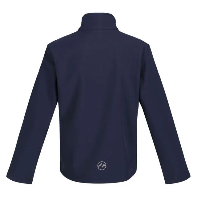 Regatta Classmate gyermek softshell (TRA683), Sötétkék/Fókaszürke színben