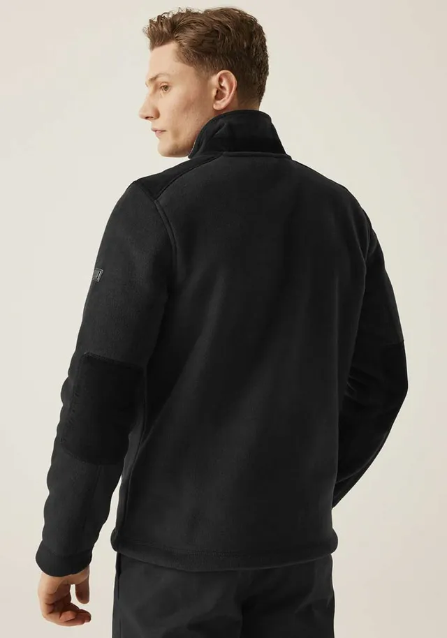 Regatta Faversham Full Zip fleece férfi polár felső (TRF666), modellen