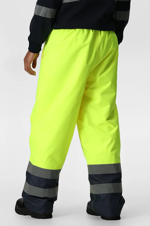 Regatta HI Vis hőszigetelt férfi védőnadrág (TRJ523), modellen