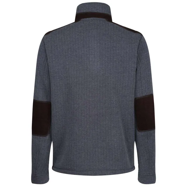 Regatta Holbeck Half Zip Fleece férfi polár felső (TRF665), Sötétkék színben