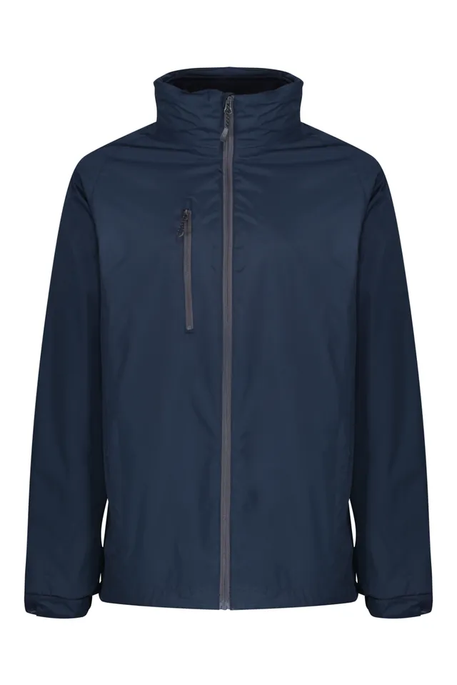 Regatta Honestly Made újrahasznosított 3 az 1-ben férfi kabát softshell belső dzsekivel (TRA154), modellen
