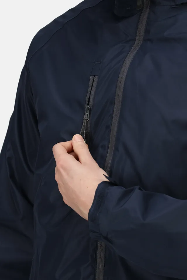 Regatta Honestly Made újrahasznosított 3 az 1-ben férfi kabát softshell belső dzsekivel (TRA154), modellen