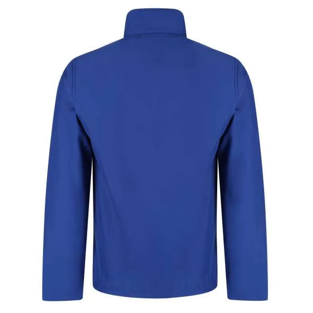 Regatta Honestly Made újrahasznosított emblémázható férfi softshell dzseki (TRA600), Királykék színben
