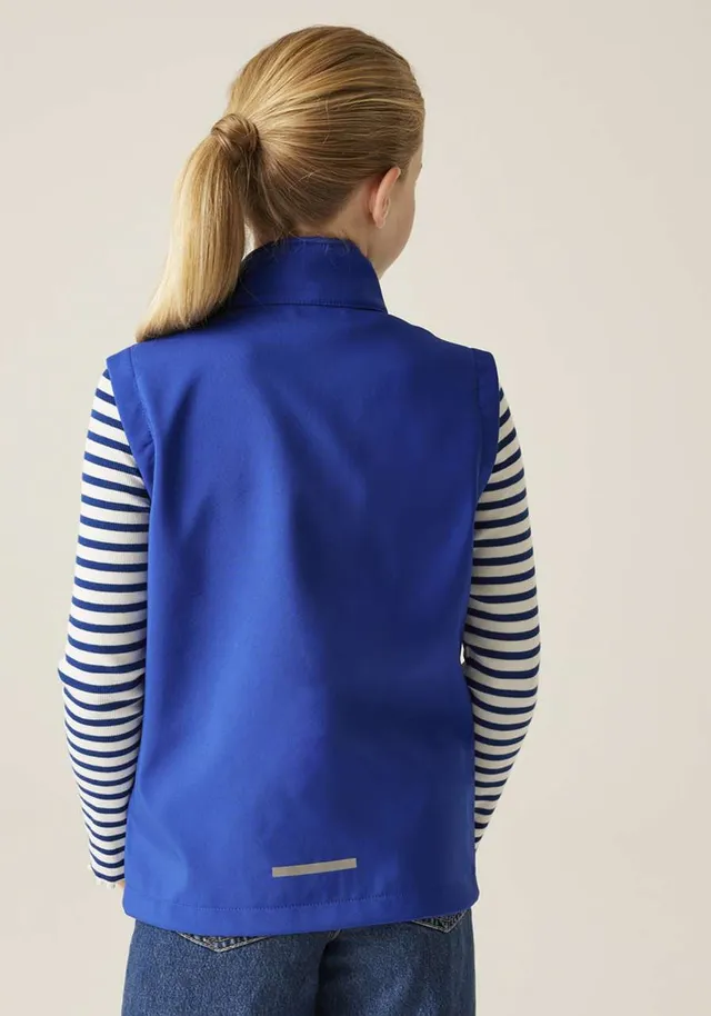 Regatta Junior Ablaze gyerek softshell mellény (TRA882), modellen