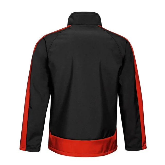 Regatta kontrasztos nyomtatható 3 rétegű férfi softshell (TRA618), modellen