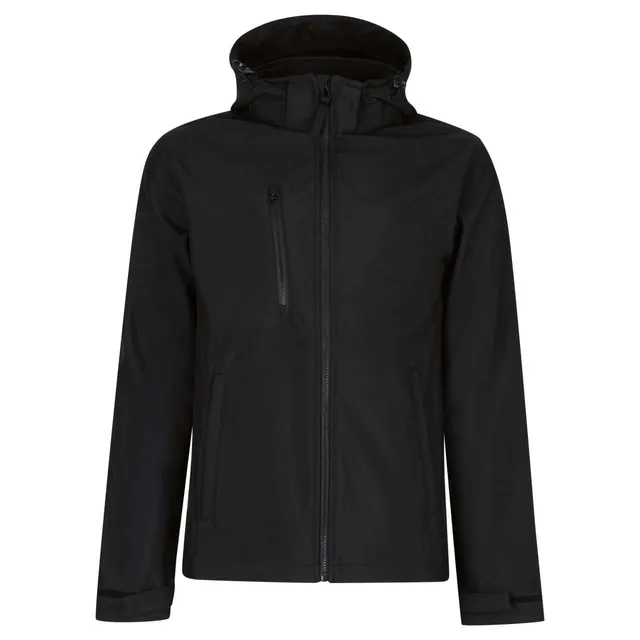 Regatta Venturer háromrétegű kapucnis nyomtatható férfi softshell dzseki (TRA701)