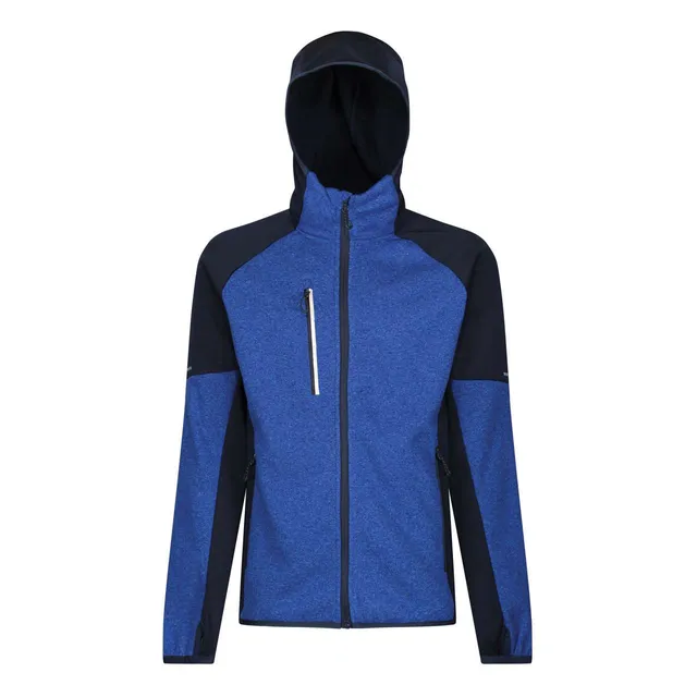 Regatta X-Pro férfi Coldspring II Hybrid Performance stretch Hooded fleece Jacket (TRF620)