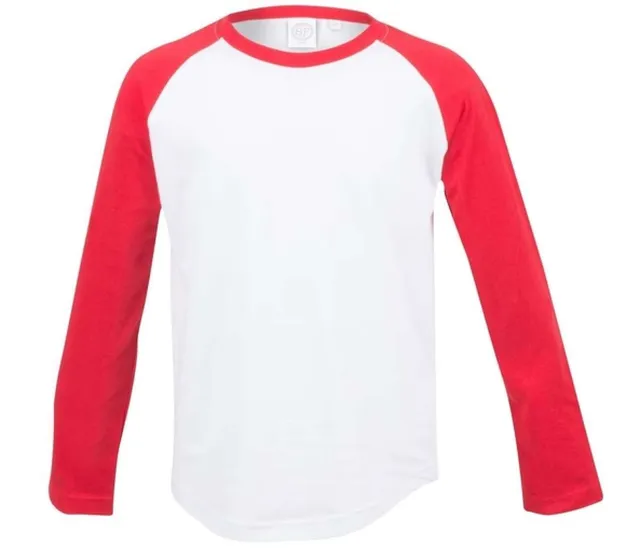 SF hosszú ujjú gyermek Baseball póló (SM271)