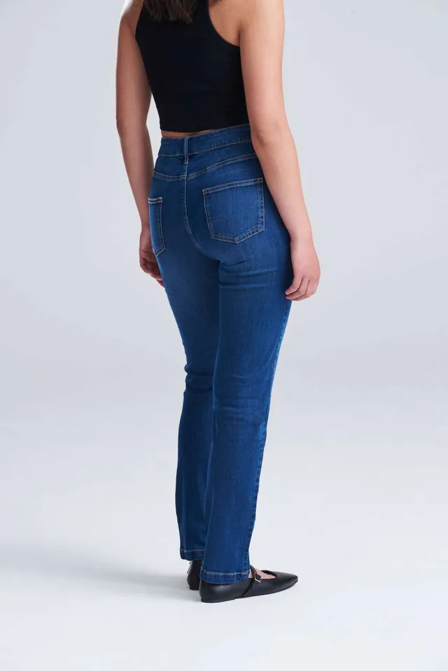 So Denim Katy Egyenes szárú női farmernadrág (SD011), modellen