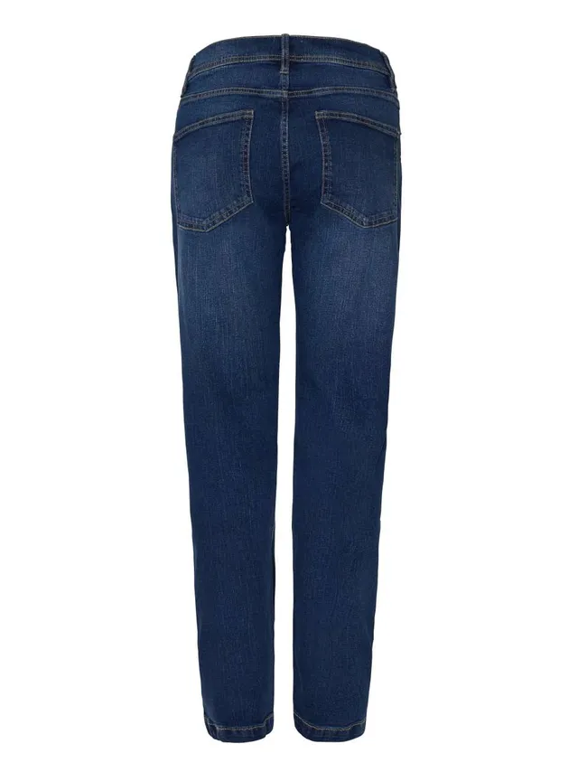 So Denim Max Slim férfi farmernadrág (SD004), Sötétkék mosott színben
