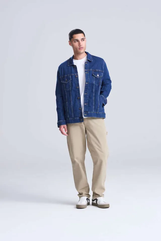 So Denim Noah férfi farmerdzseki (SD060), modellen