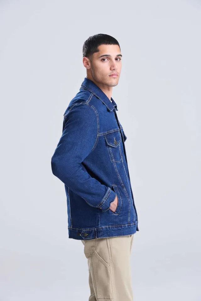 So Denim Noah férfi farmerdzseki (SD060), modellen