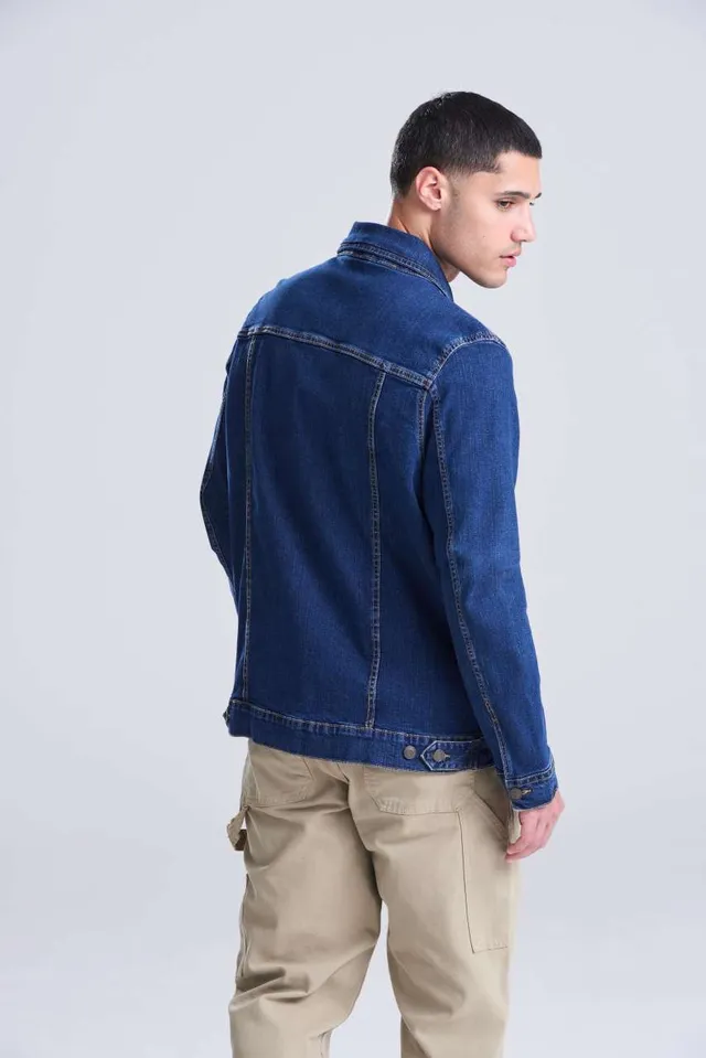 So Denim Noah férfi farmerdzseki (SD060), modellen