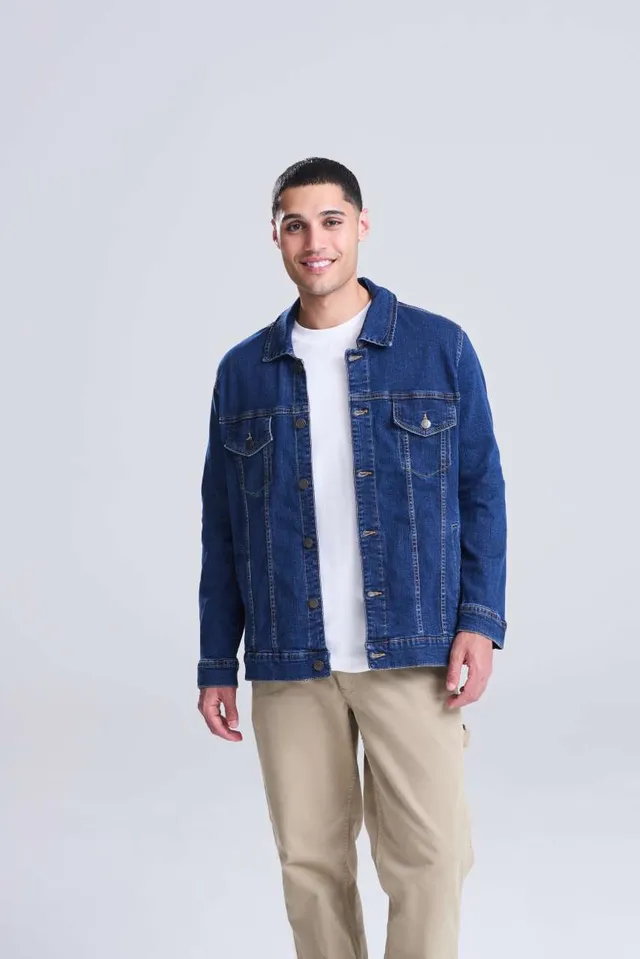 So Denim Noah férfi farmerdzseki (SD060), modellen