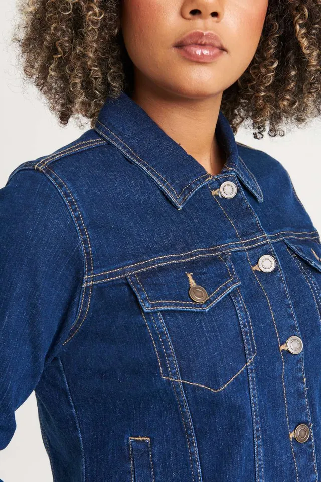 So Denim Olivia női farmerdzseki (SD065), modellen