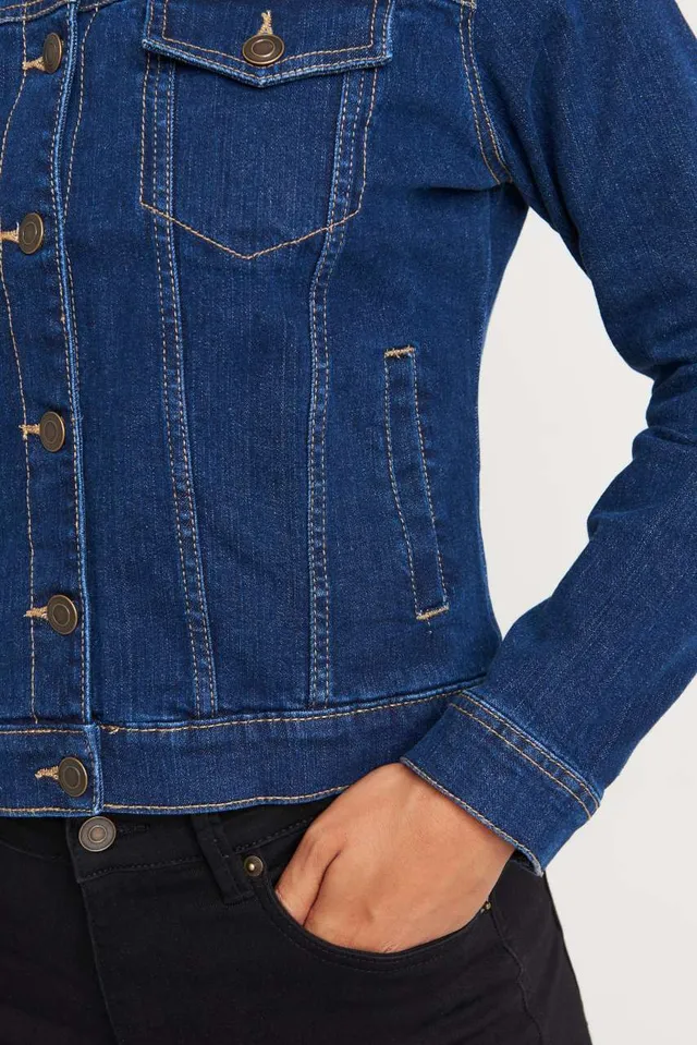 So Denim Olivia női farmerdzseki (SD065), modellen
