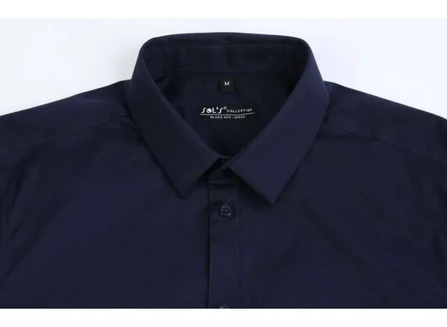 SOL'S Blake Men - hosszú ujjú stretch férfi ing (01426), modellen