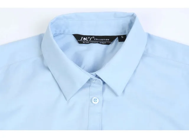 SOL'S Blake Men - hosszú ujjú stretch női ing (01427), modellen