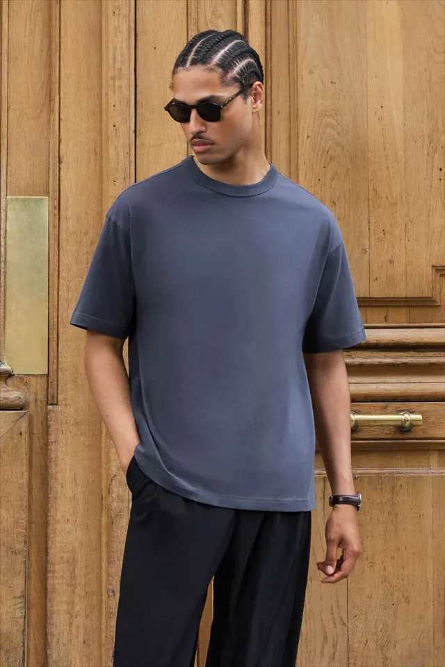 SOL'S Boxy - férfi Oversized póló (03806), modellen