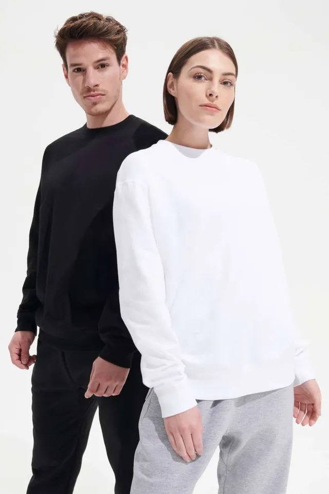 SOL'S Columbia - uniszex környakas pulóver (03814), modellen