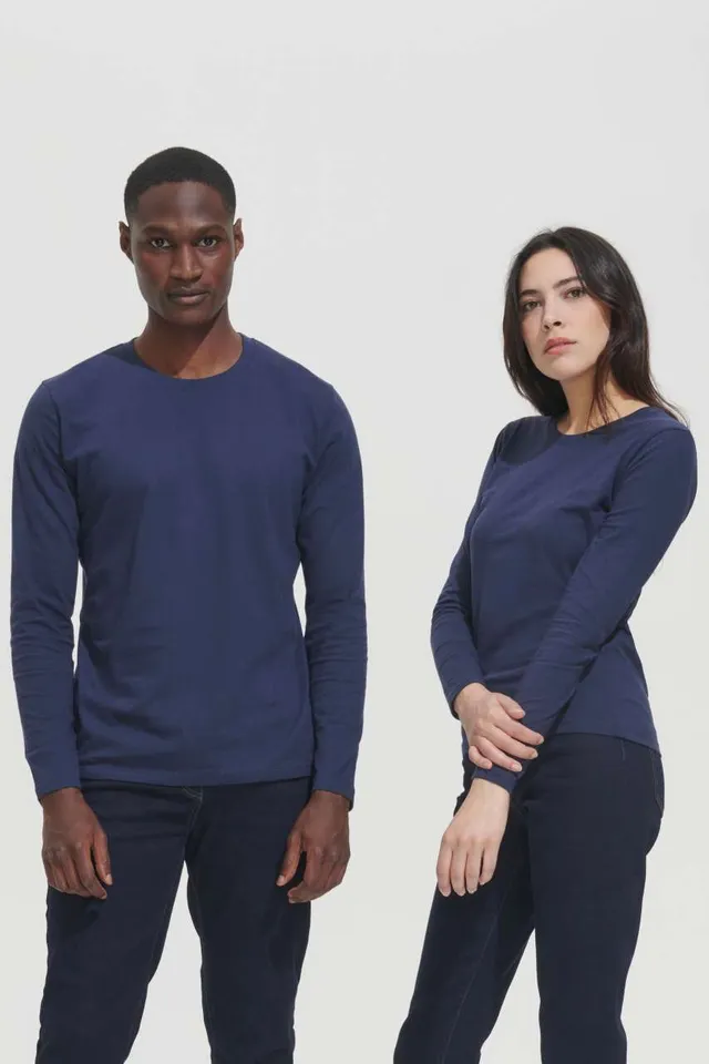 SOL'S Imperial Lsl Women - hosszú ujjú női póló (02075), modellen