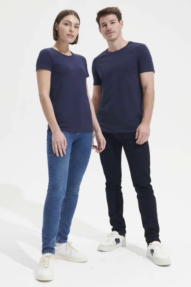 SOL'S Millenium - környakas női póló (02946), modellen