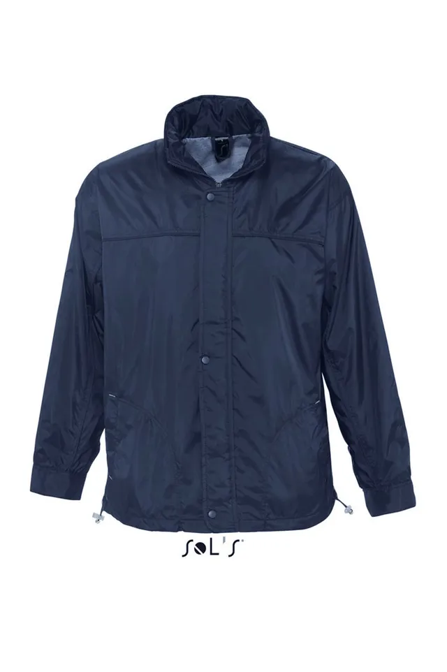SOL'S Mistral - jersey-bélelt vízlepergető széldzseki (46000)