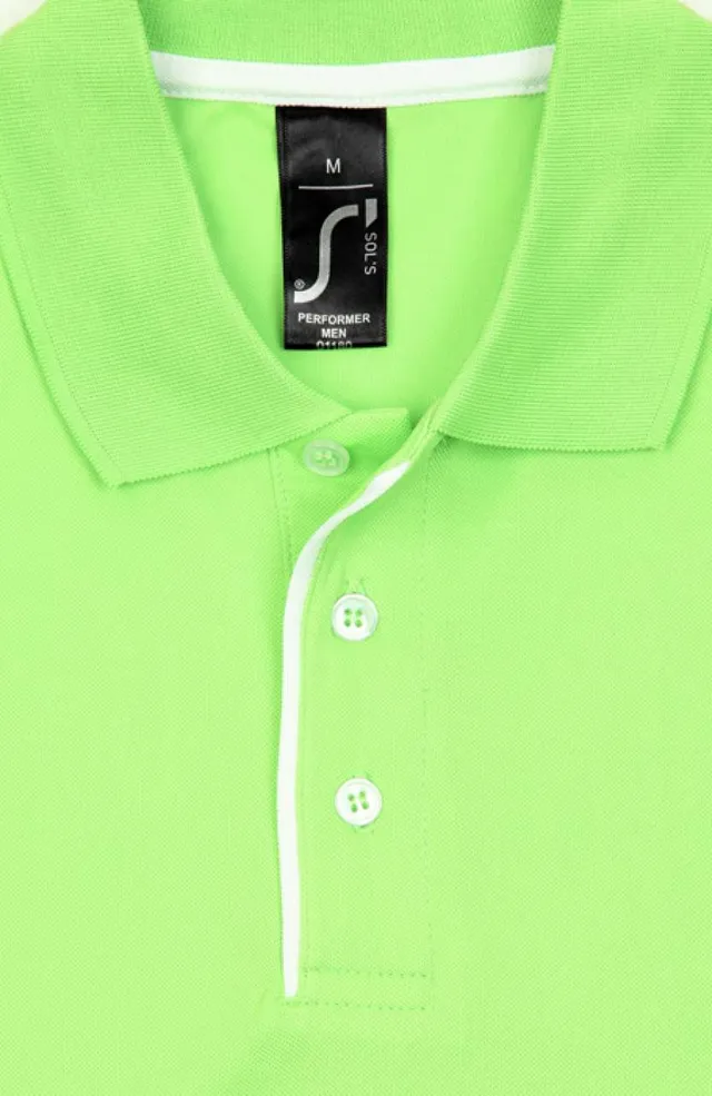 SOL'S Performer sport férfi galléros póló (01180), modellen