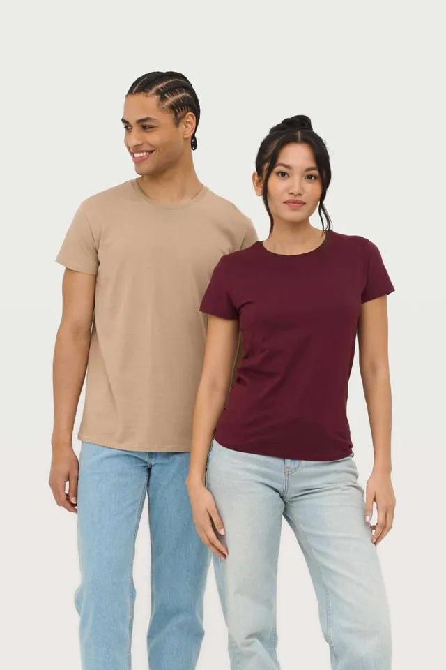 SOL'S Pioneer - környakas női jersey póló (03579), modellen
