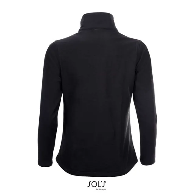 SOL'S Race softshell cipzáras női dzseki (01194), Fekete színben