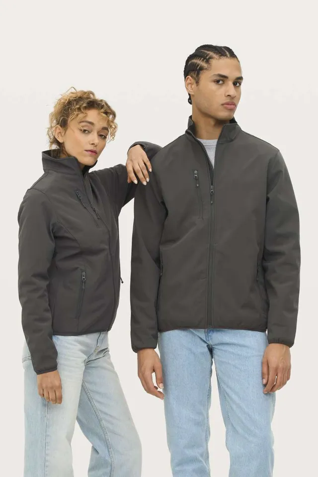 SOL'S Radian - softshell cipzáras női dzseki (03107), modellen