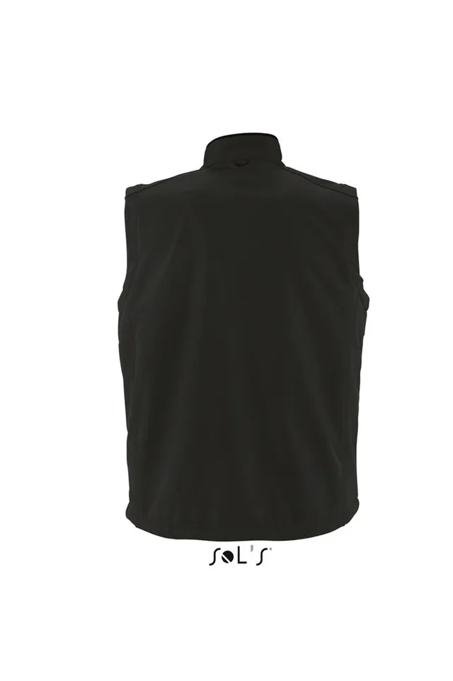 SOL'S Rallye - ujjatlan férfi softshell dzseki (46601), Fekete színben