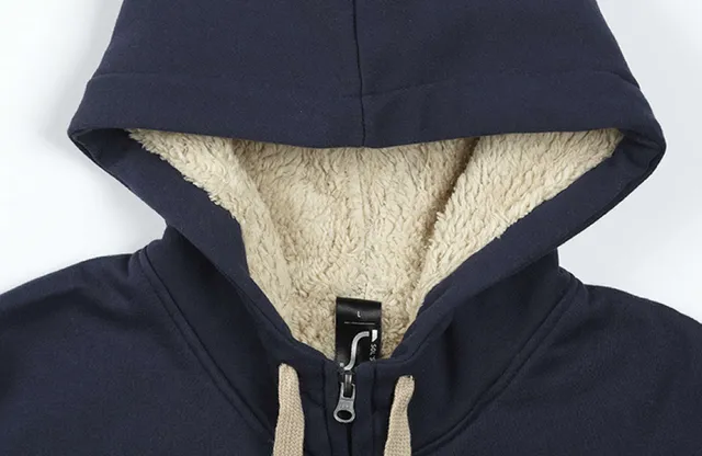 SOL'S Sherpa - uniszex cipzáras pulóver Sherpa béléssel (00584), modellen