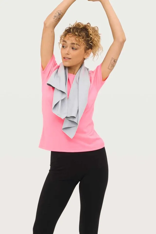 SOL'S Sporty - női raglan ujjú póló (01159), modellen
