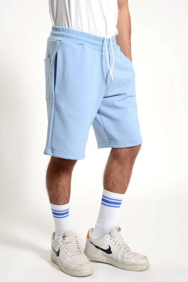 Vesti 365 - átlós szövésű french terry bermuda nadrág (IT834T), modellen